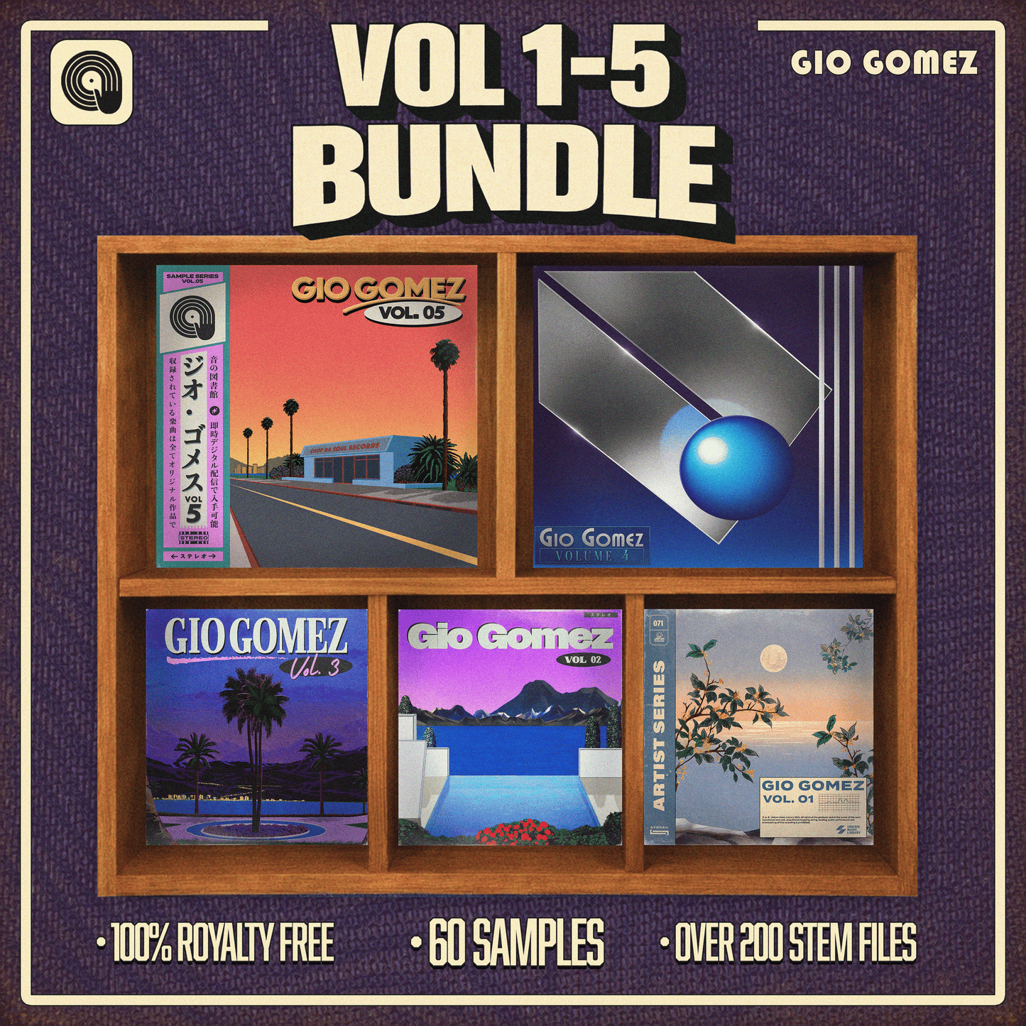 GIO GOMEZ VOL. 1-5 BUNDLE