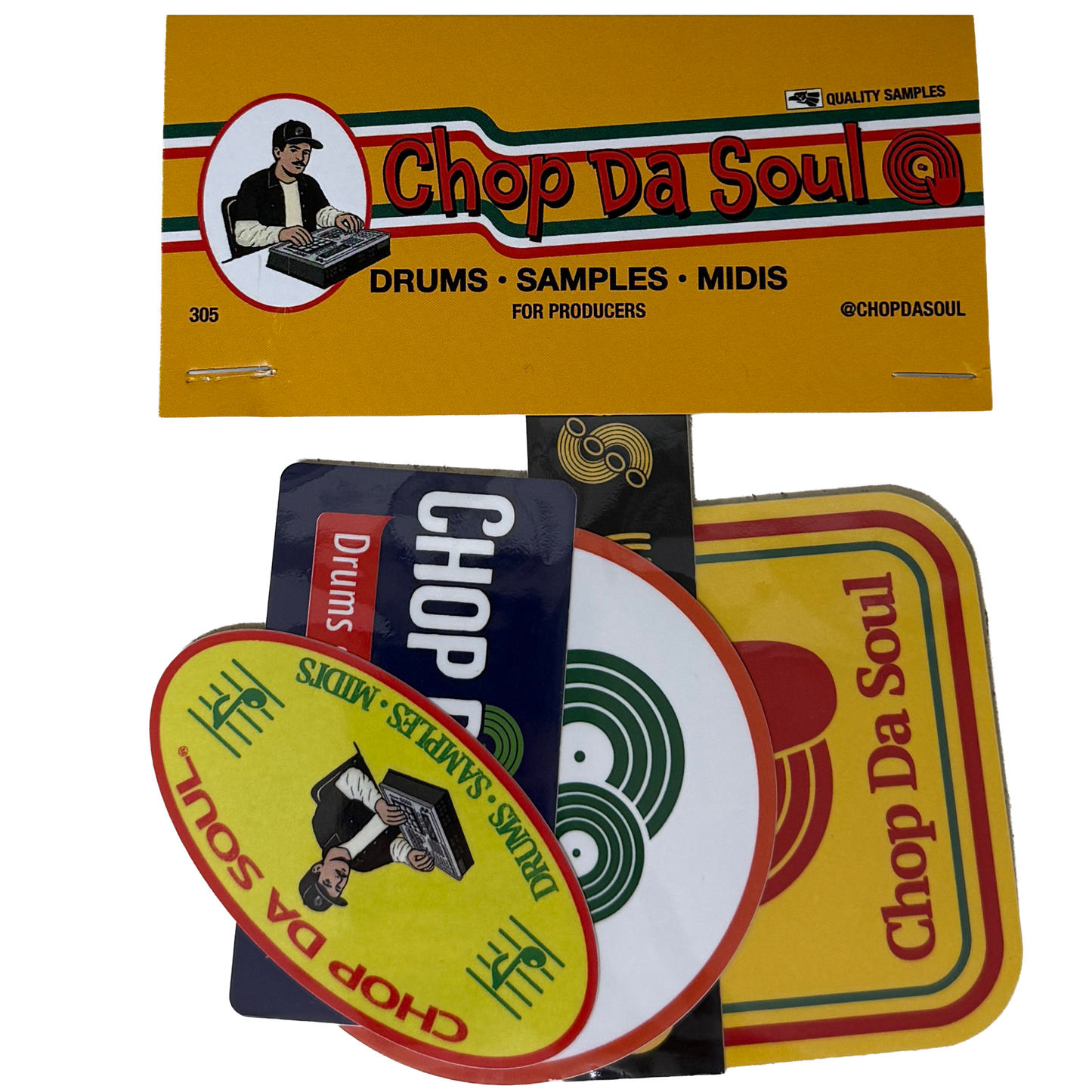 Sticker Pack (5 Stickers)