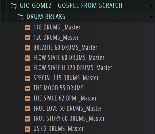 GOSPEL FROM SCRATCH (MULTI-KIT)